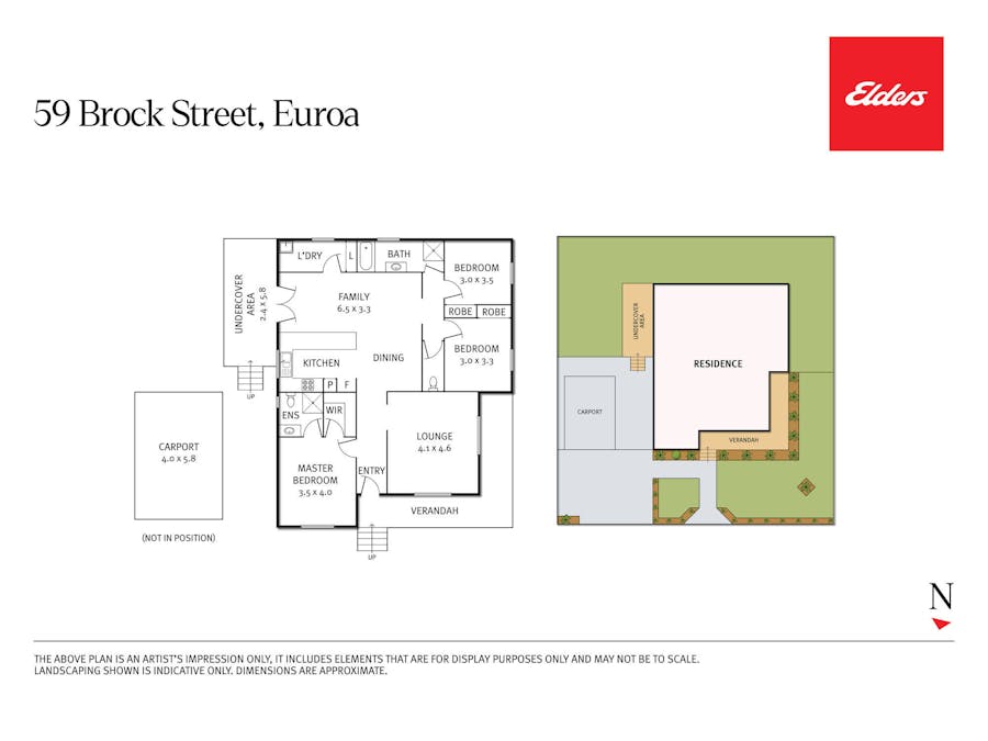 59 Brock Street, Euroa, VIC, 3666 - Floorplan 1