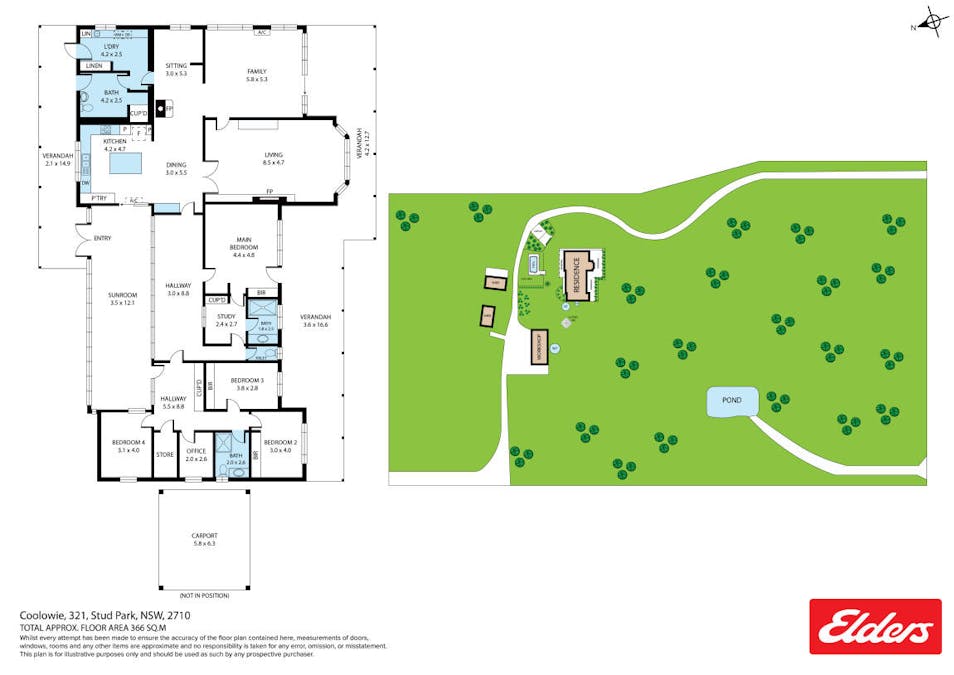 321 Stud Park Road, Deniliquin, NSW, 2710 - Floorplan 1