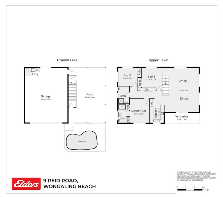 9 Reid Road, Wongaling Beach, QLD, 4852 - Floorplan 1