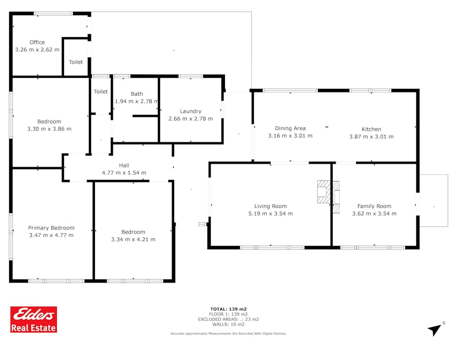 32 Second Street, Arno Bay, SA, 5603 - Floorplan 1