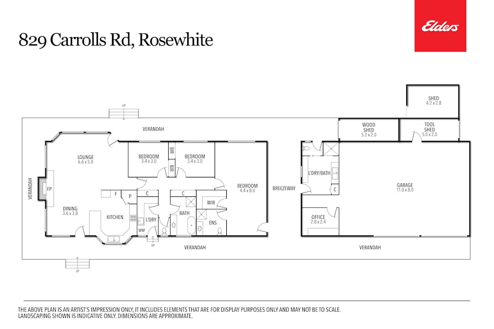 829 Carrolls Road & 164 Brownes Lane, Rosewhite, VIC, 3737 - Floorplan 2