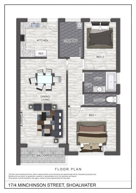 17/4 Minchinson Street, Shoalwater, WA, 6169 - Floorplan 1