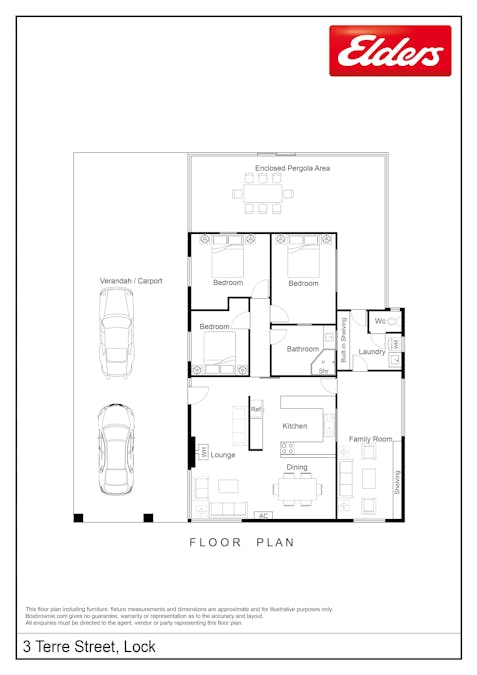 3 Terre Street, Lock, SA, 5633 - Floorplan 1