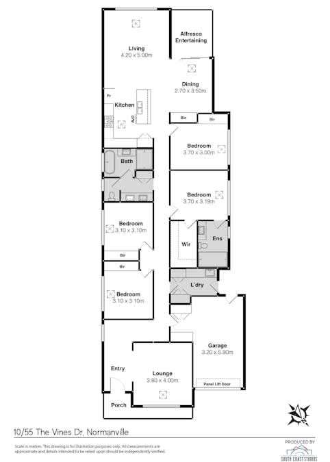 10/55 The Vines Drive, Normanville, SA, 5204 - Floorplan 1