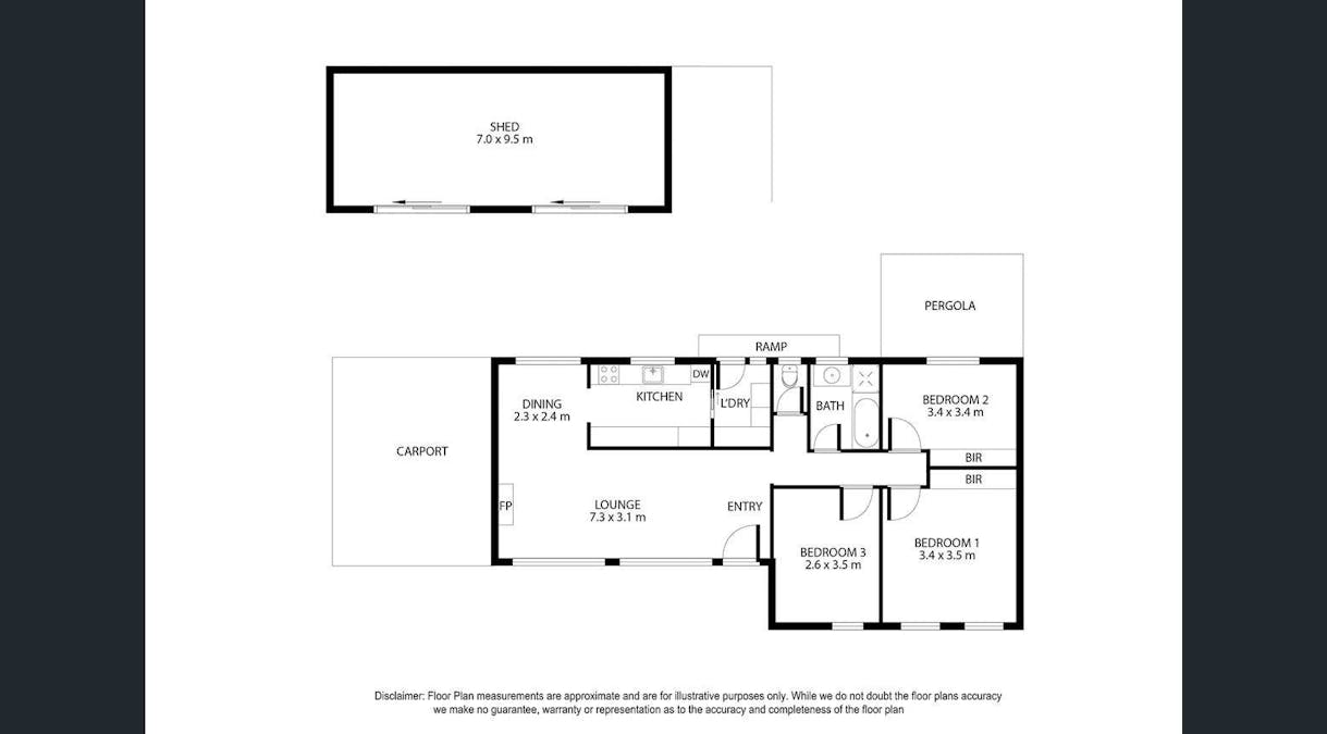 8 Holloway Crescent, Mount Gambier, SA, 5290 - Floorplan 1