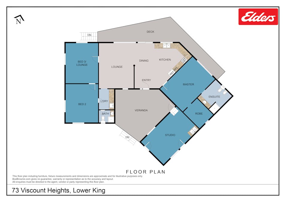 73 Viscount Heights, Lower King, WA, 6330 - Floorplan 1