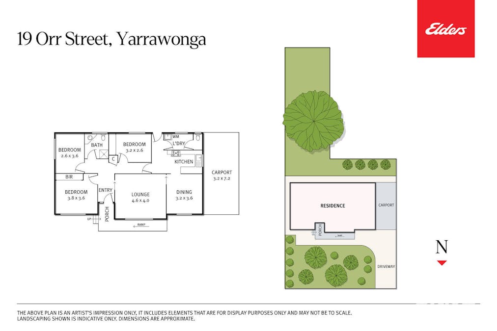 19 Orr Street, Yarrawonga, VIC, 3730 - Floorplan 1