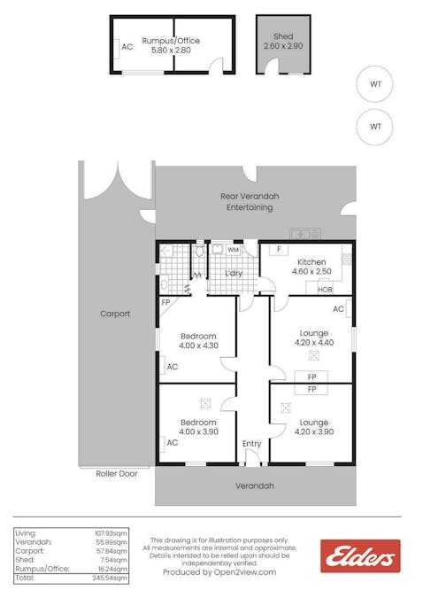 14 Manders Street, Solomontown, SA, 5540 - Floorplan 1
