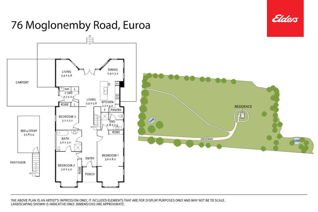 76 Moglonemby Road, Euroa, VIC, 3666 - Floorplan 1