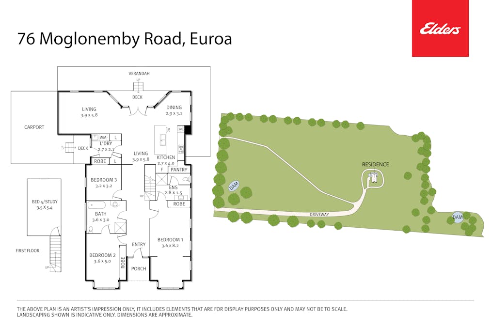 76 Moglonemby Road, Euroa, VIC, 3666 - Floorplan 1