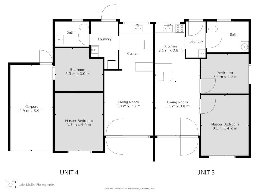 1-4/2 Hartley Street, Mount Gambier, SA, 5290 - Floorplan 2