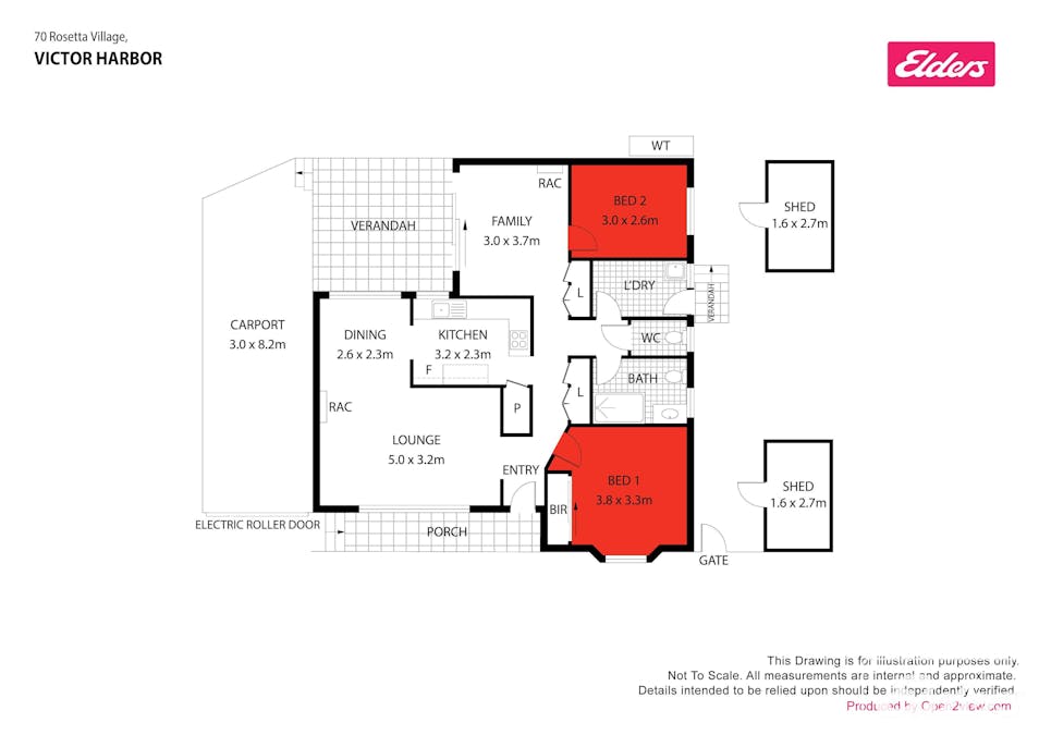 70 Rosetta/1-27 Maude Street, Encounter Bay, SA, 5211 - Floorplan 1