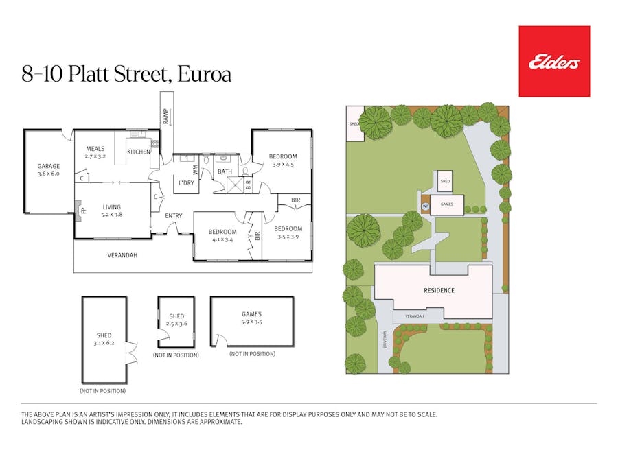 8-10 Platt Street, Euroa, VIC, 3666 - Floorplan 1