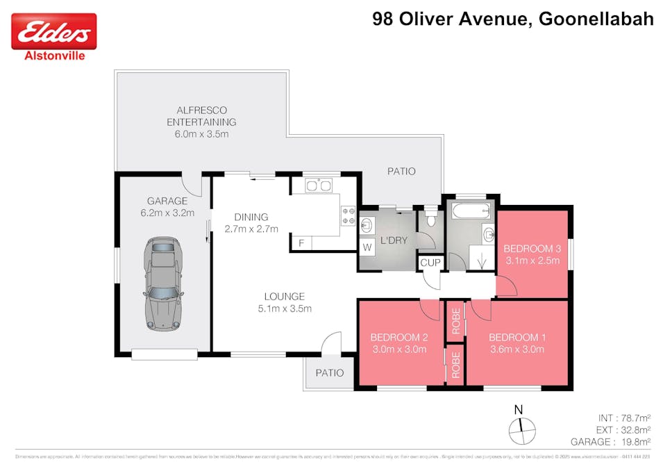 98 Oliver Avenue, Goonellabah, NSW, 2480 - Floorplan 1