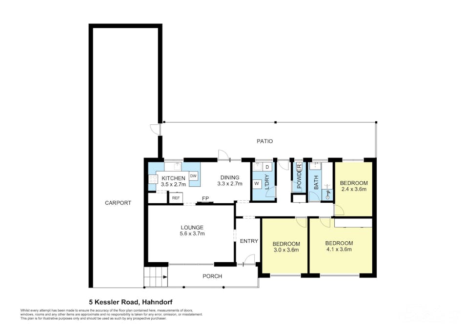 5 Kaesler Road, Hahndorf, SA, 5245 - Floorplan 1