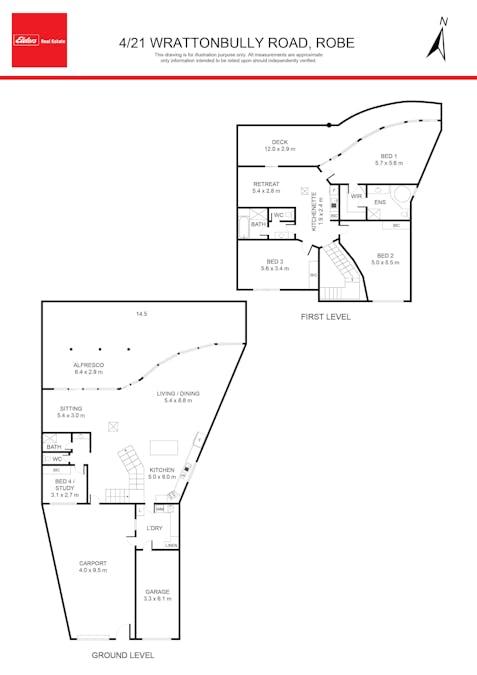 4/21 Wrattonbully Road, Robe, SA, 5276 - Floorplan 1