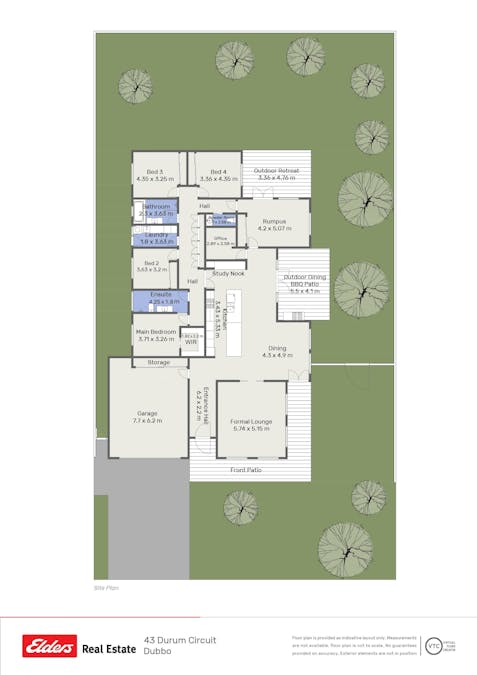 43 Durum Circuit, Dubbo, NSW, 2830 - Floorplan 1
