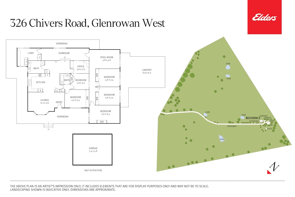 326 Chivers Road, Glenrowan West, VIC, 3675 - Floorplan 1