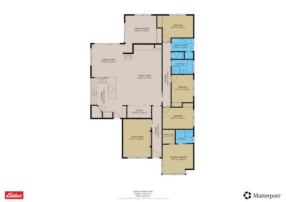 12 Juniper Court, Yakamia, WA, 6330 - Floorplan 1
