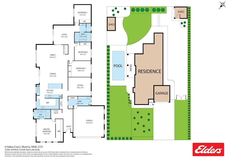 6 Hakea Court, Moama, NSW, 2731 - Floorplan 1