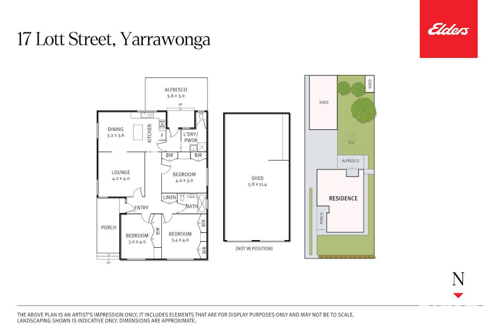 17 Lott Street, Yarrawonga, VIC, 3730 - Floorplan 1
