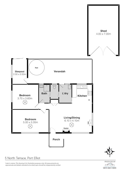 5 North Terrace, Port Elliot, SA, 5212 - Floorplan 1