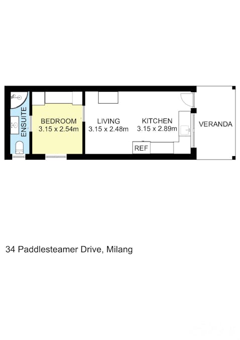 34 Paddlesteamer Drive, Milang, SA, 5256 - Floorplan 1