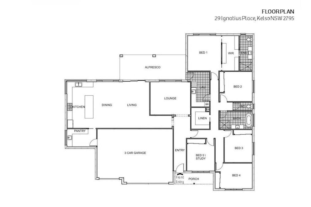 29 Ignatius Place, Kelso, NSW, 2795 - Floorplan 1