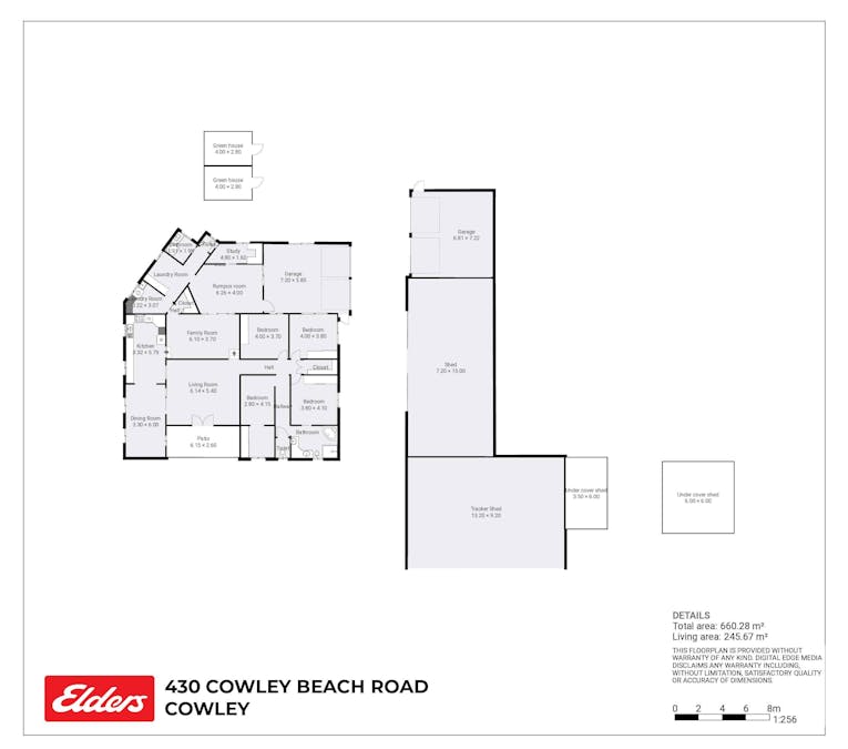 430 Cowley Beach Road, Lower Cowley, QLD, 4871 - Floorplan 1