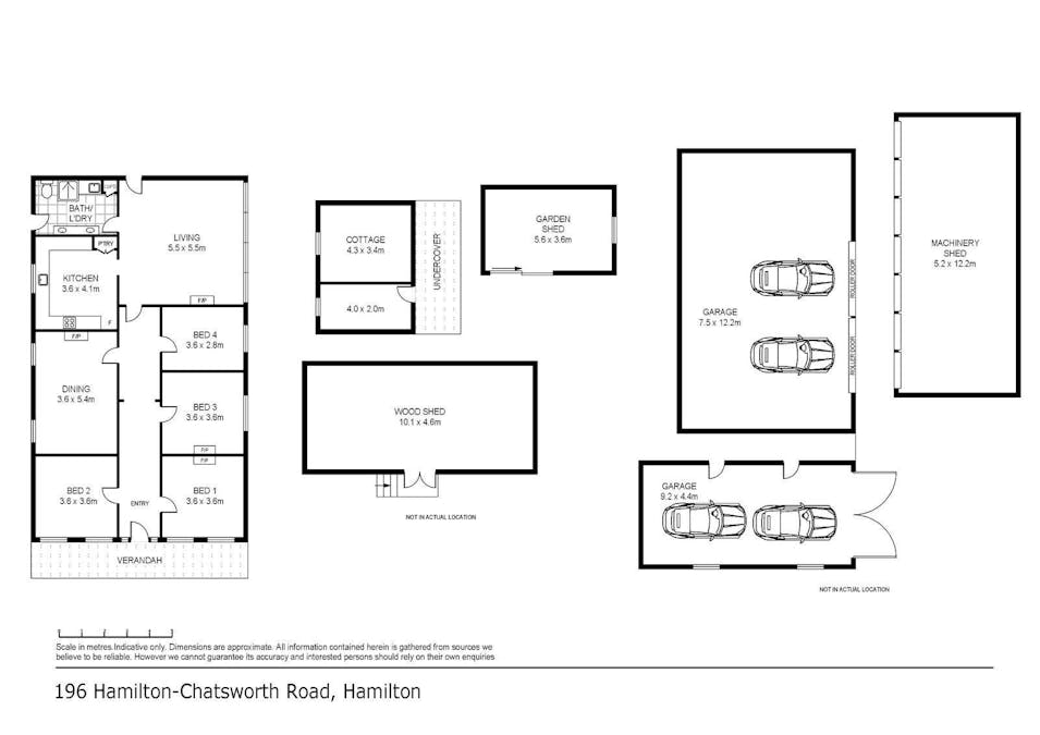 196 Hamilton-Chatsworth Road, Hamilton, VIC, 3300 - Floorplan 1
