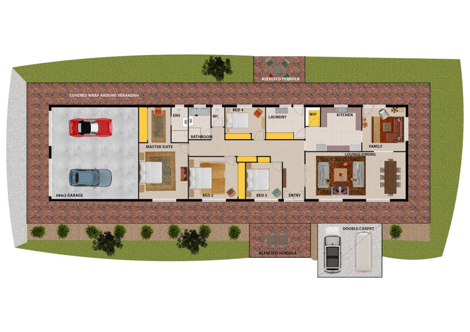 22  Oak Grove, Murrumbateman, NSW, 2582 - Floorplan 1