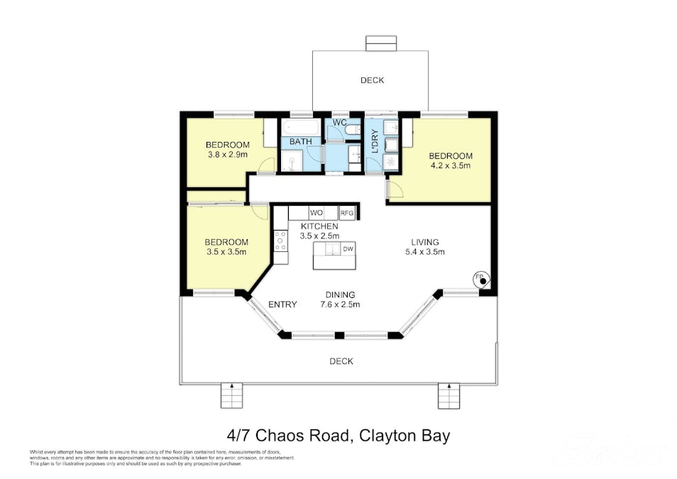 4/7 Chandos Street, Clayton Bay, SA, 5256 - Floorplan 1