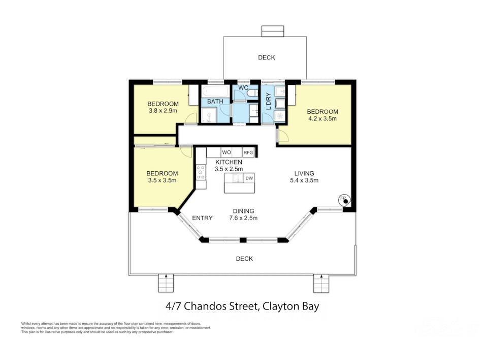 4/7 Chandos Street, Clayton Bay, SA, 5256 - Floorplan 1