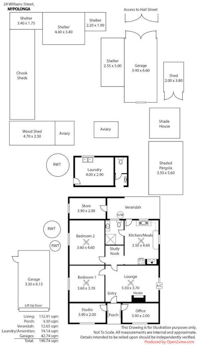 24 Williams Street, Mypolonga, SA, 5254 - Floorplan 1