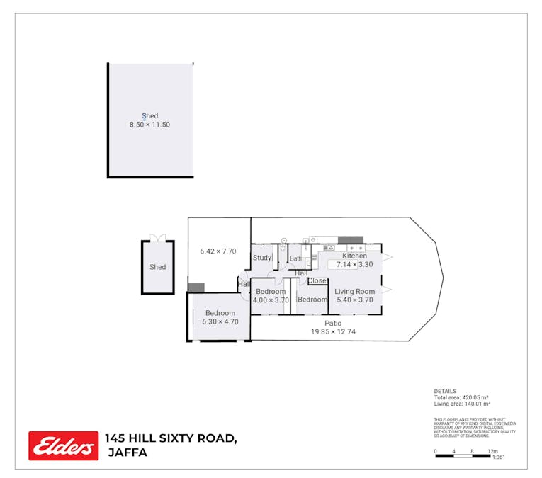 145 Hill Sixty Road, El Arish, QLD, 4855 - Floorplan 1