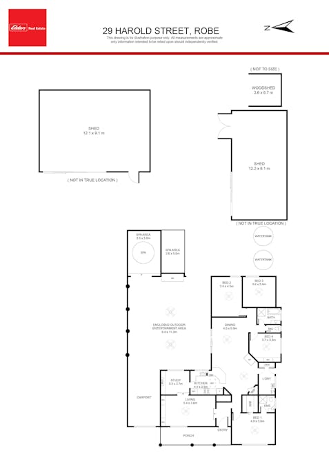 29 Harold Street, Robe, SA, 5276 - Floorplan 1