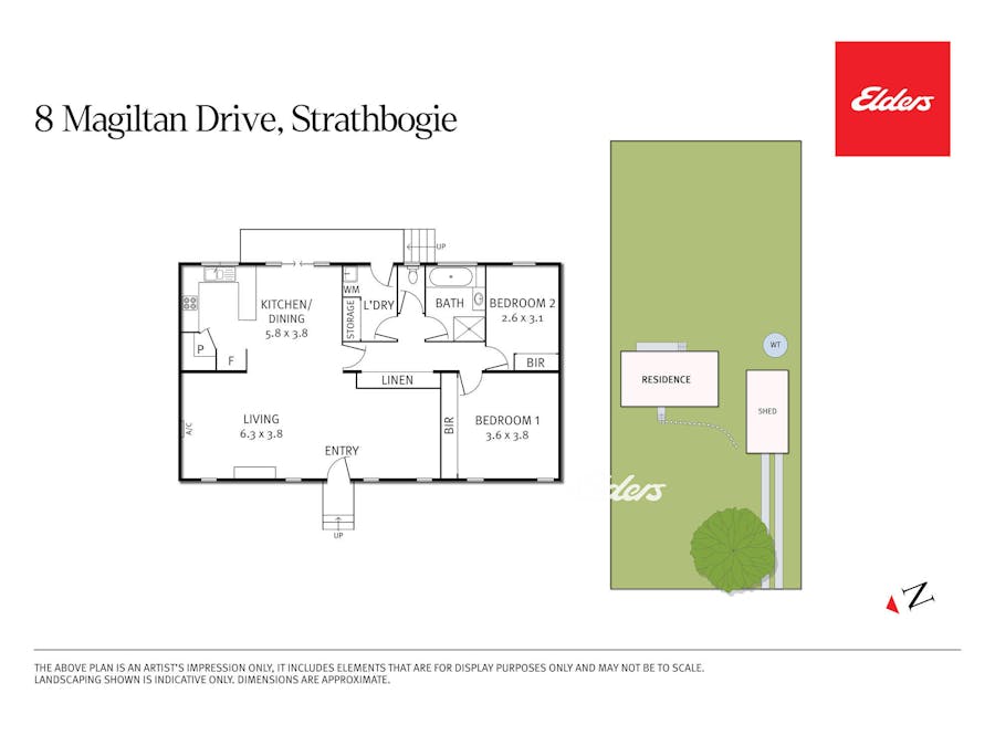 8 Magiltan Drive, Strathbogie, VIC, 3666 - Floorplan 1