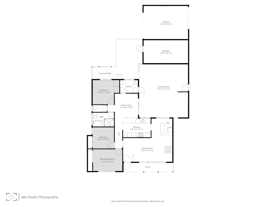 11 Arthur Street, Tarpeena, SA, 5277 - Floorplan 1