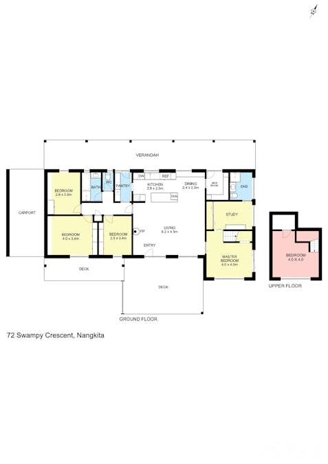 72 Swampy Crescent, Nangkita, SA, 5210 - Floorplan 1