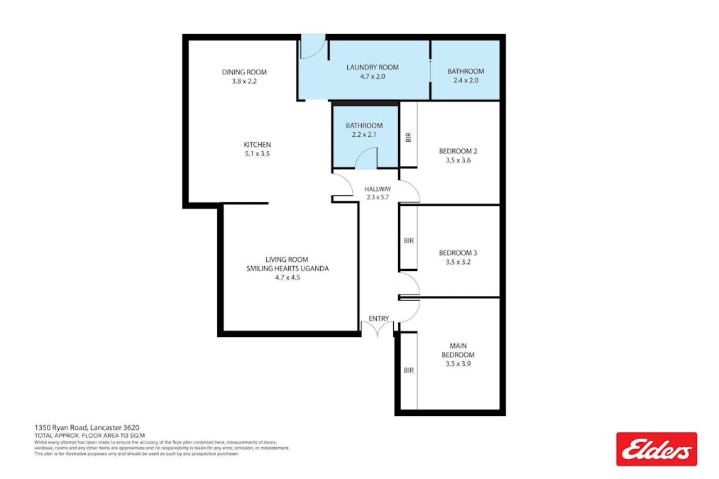 1350 Ryan Road, Kyabram, VIC, 3620 - Floorplan 1
