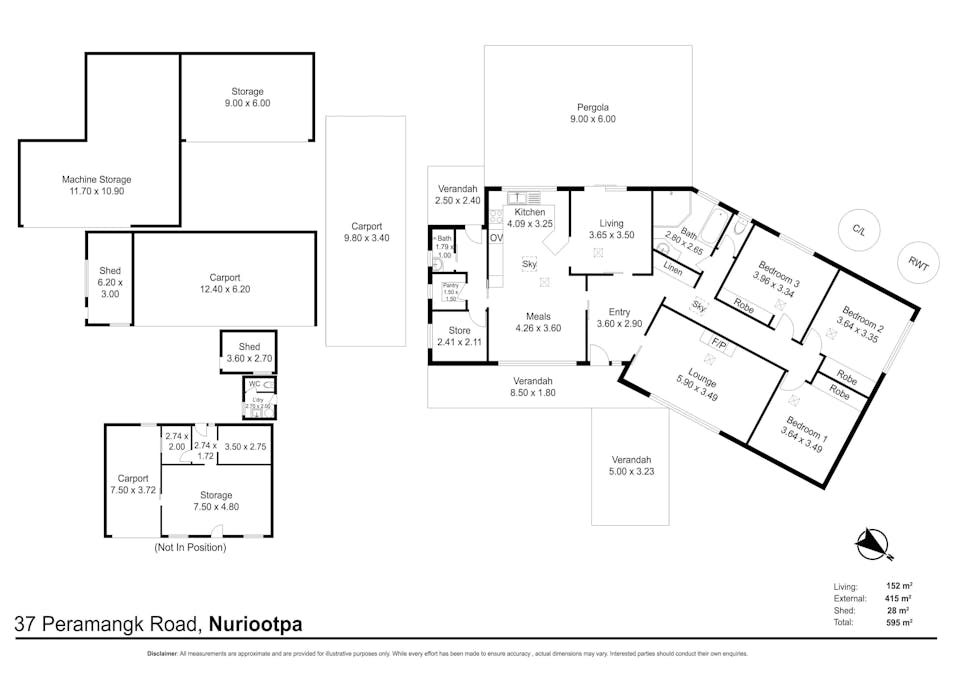 37 Peramangk Road, Nuriootpa, SA, 5355 - Floorplan 1