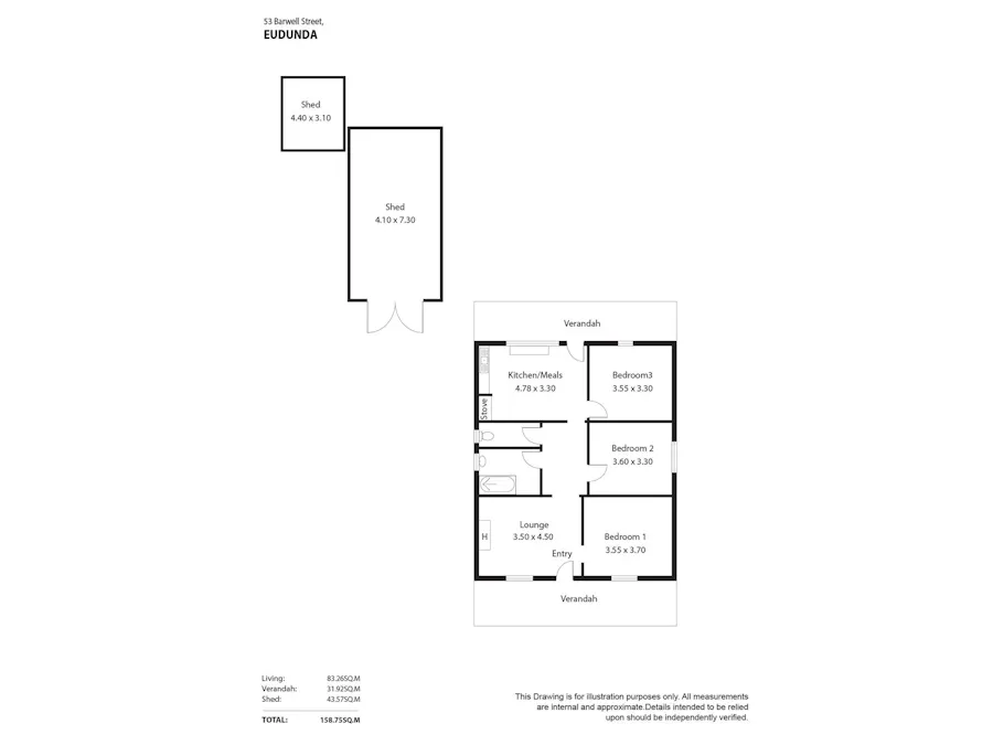 53 Barwell Street, Eudunda, SA, 5374 - Floorplan 1