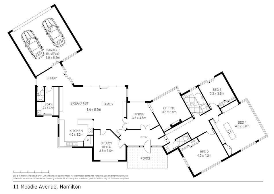 11 Moodie Avenue, Hamilton, VIC, 3300 - Floorplan 1