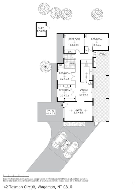 42 Tasman Circuit, Wagaman, NT, 0810 - Floorplan 1