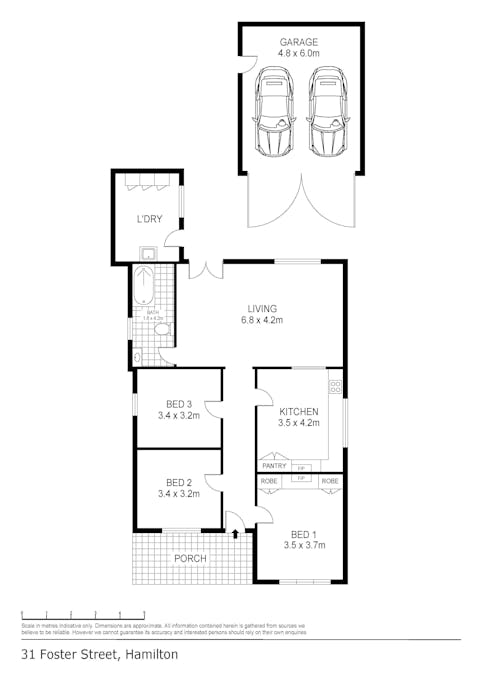 31 Foster Street, Hamilton, VIC, 3300 - Floorplan 1