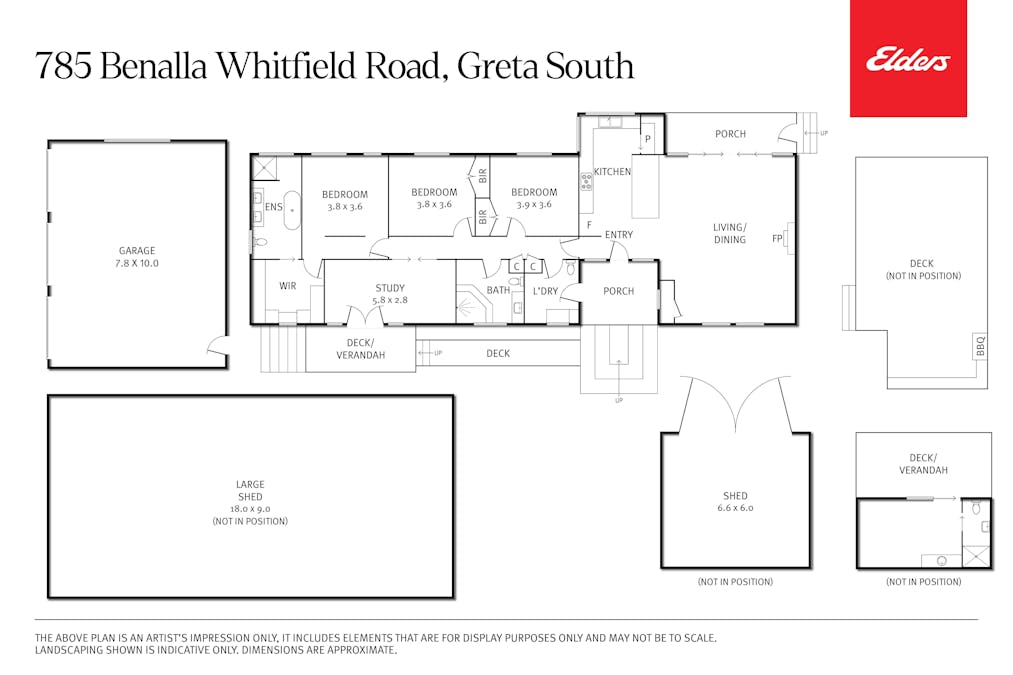 785 Benalla Whitfield Road, Greta South, VIC, 3675 - Floorplan 1