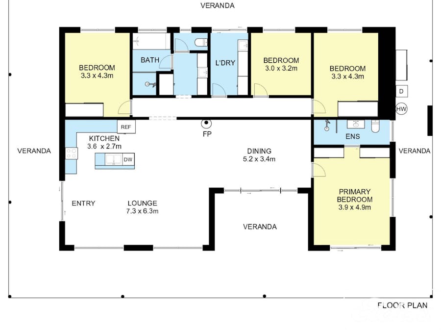 Lot 74 Ibis Road, Clayton Bay, SA, 5256 - Floorplan 1