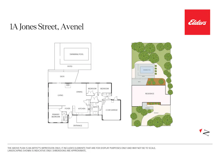 1A Jones Street, Avenel, VIC, 3664 - Floorplan 1