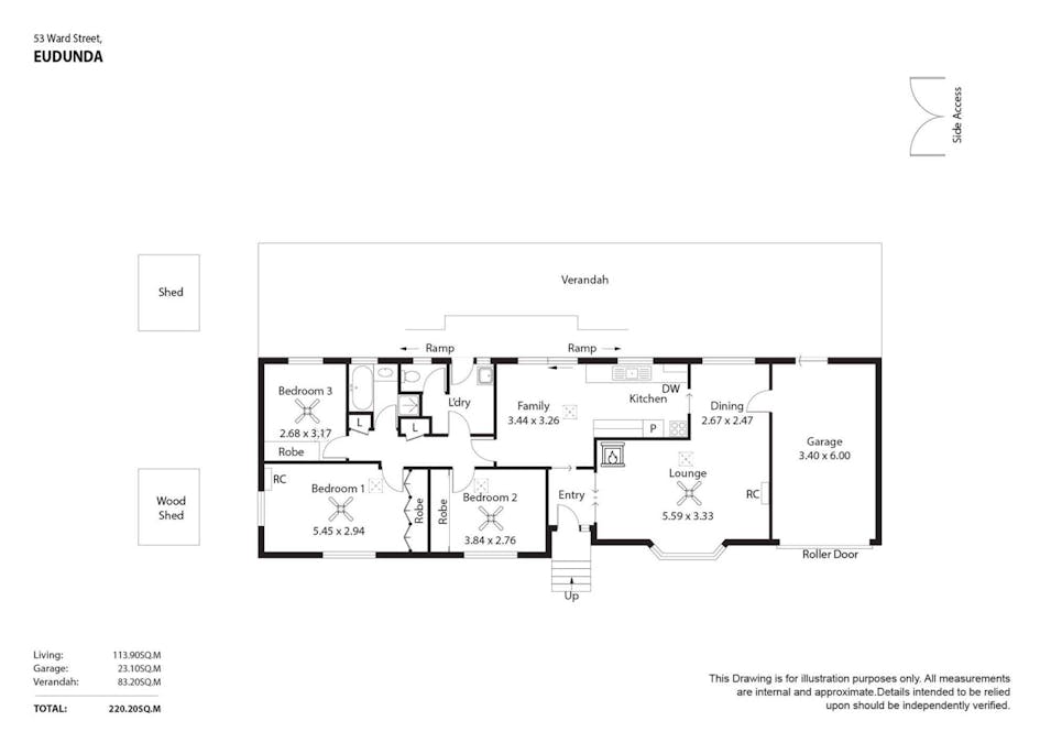 53-55 Ward Street, Eudunda, SA, 5374 - Floorplan 1