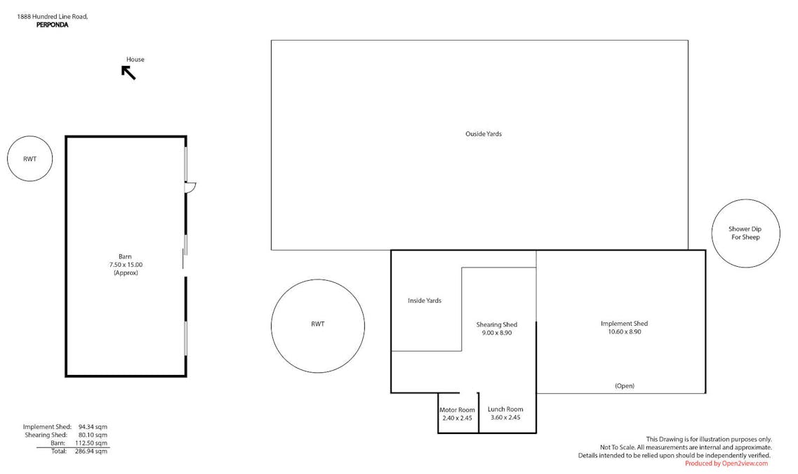 1888 Hundred Line Road, Perponda, SA, 5308 - Floorplan 2